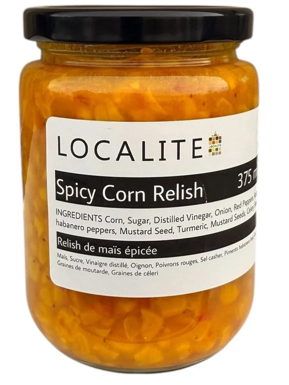 Localite-Spicy Corn Relish 375ml