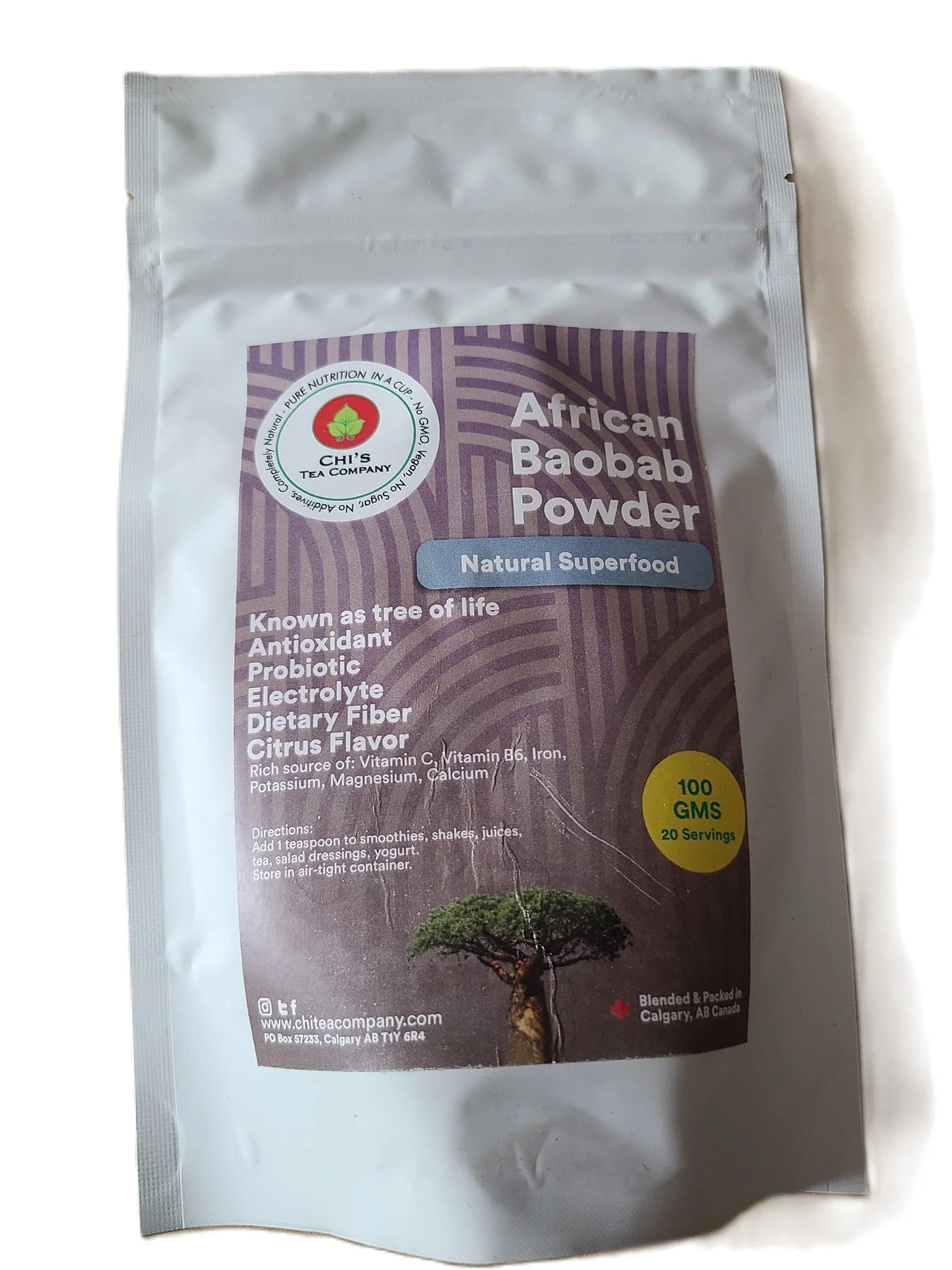 Chi's Tea-African Boabab Powder