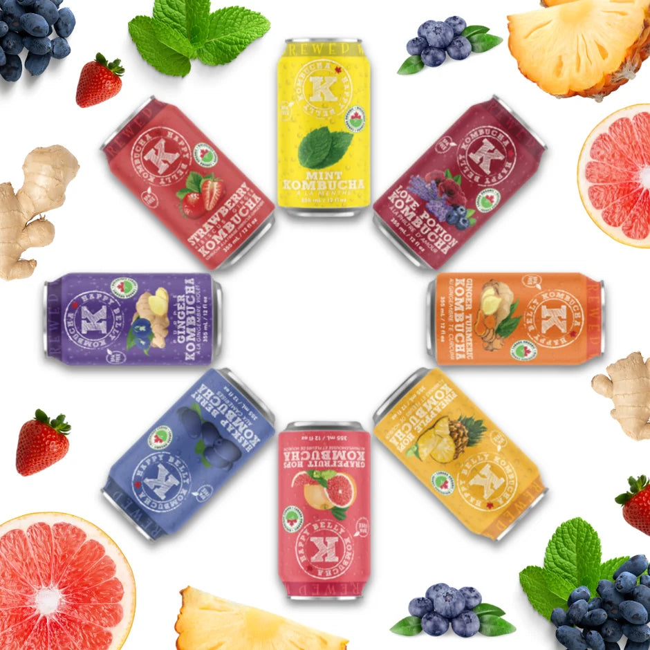 Happy Belly Kombucha-