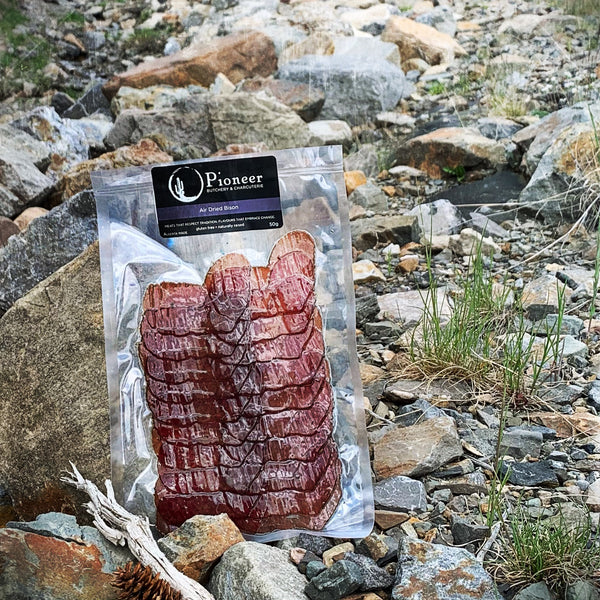 Pioneer-Charcuterie-Air Dried Bison 50g