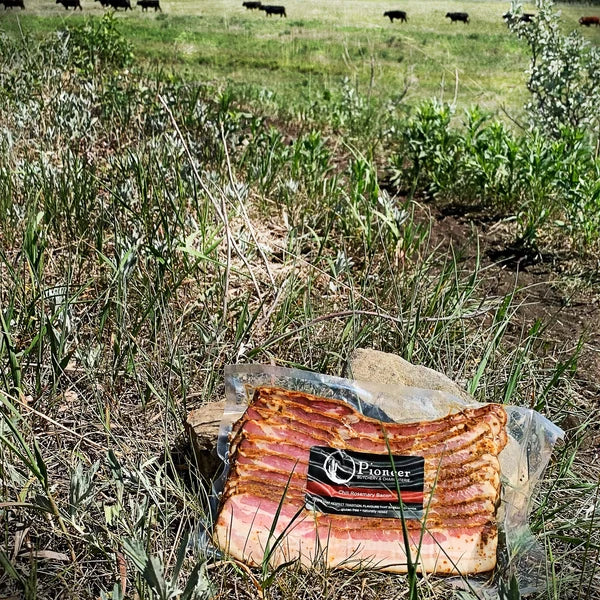 Pioneer-Bacon - Chili Rosemary (Double Smoked) Thick sliced 300g