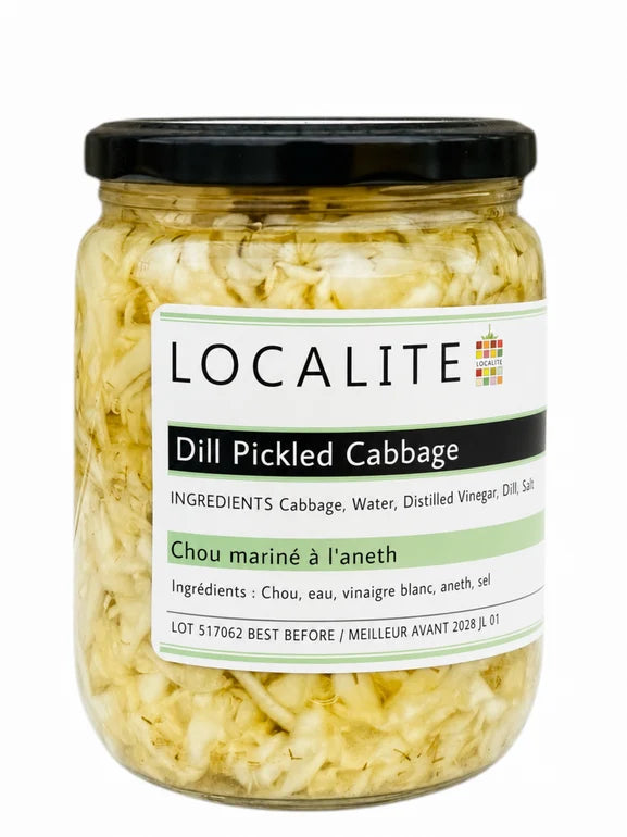 Localite-	Dill Pickled Cabbage 500ml