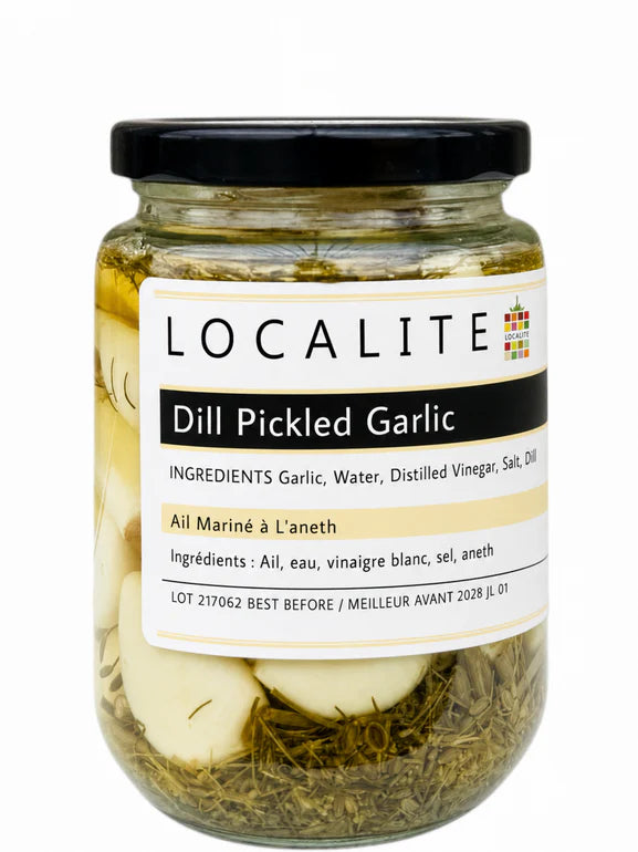 Localite-	Dill Pickled Garlic 375ml