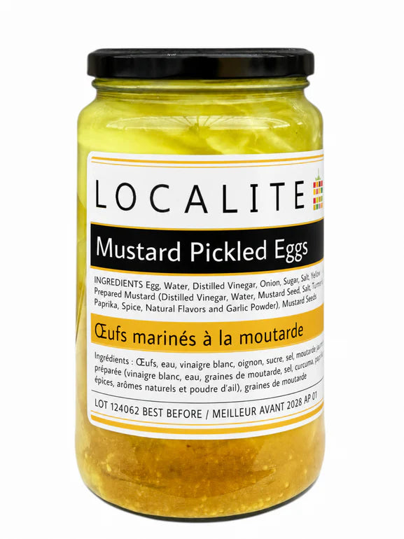 Localite-	Mustard Pickled Eggs 750ml