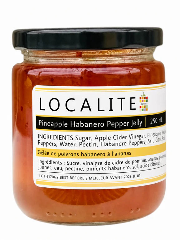 Localite-	Pineapple Habanero Pepper Jelly 250ml
