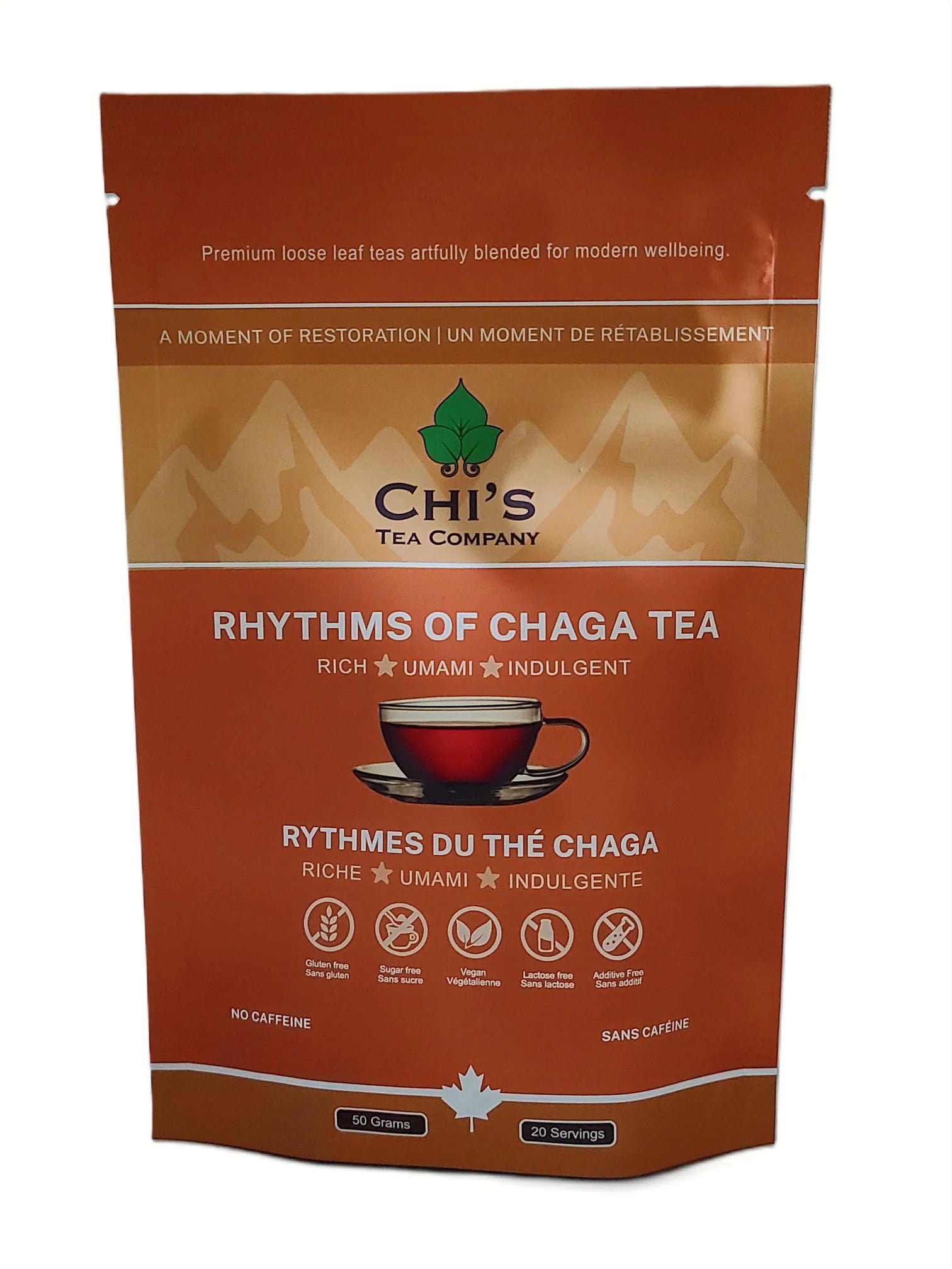 Chi's Tea- Rhythm of Chaga Tea