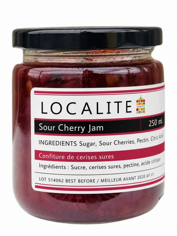 Localite- Sour Cherry Jam  250ml