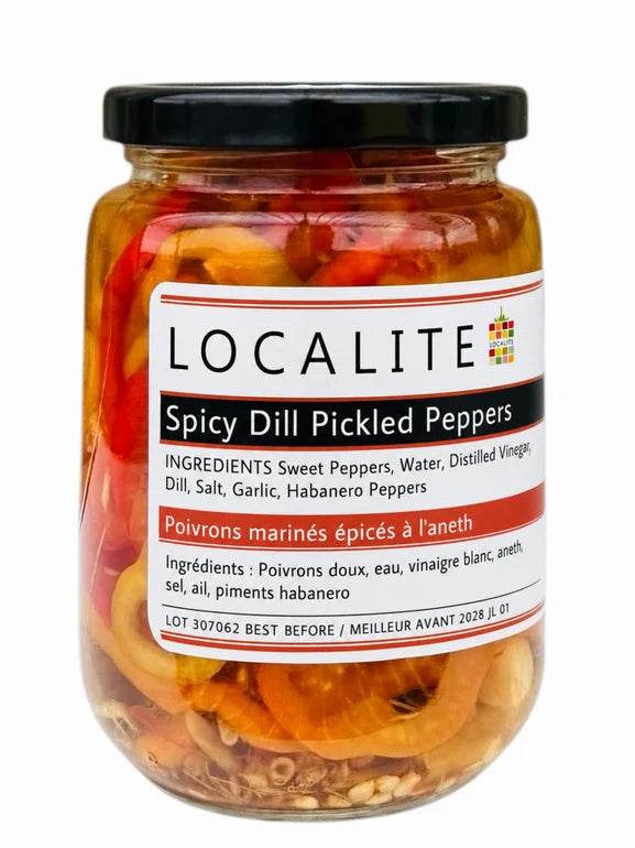 Localite-	Spicy Dill Pickled Peppers 375ml