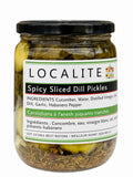 Localite-	Spicy Sliced Dill Pickles 500ml