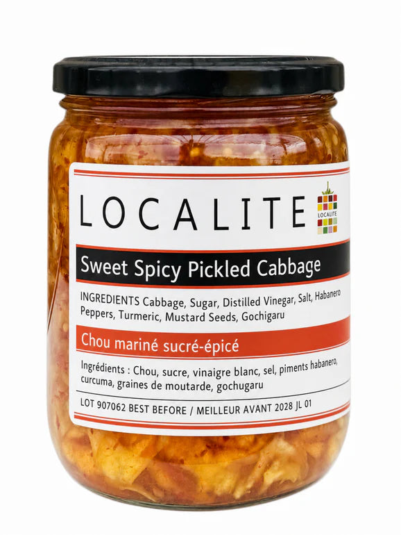 Localite-Sweet Spicy Pickled Cabbage 500ml