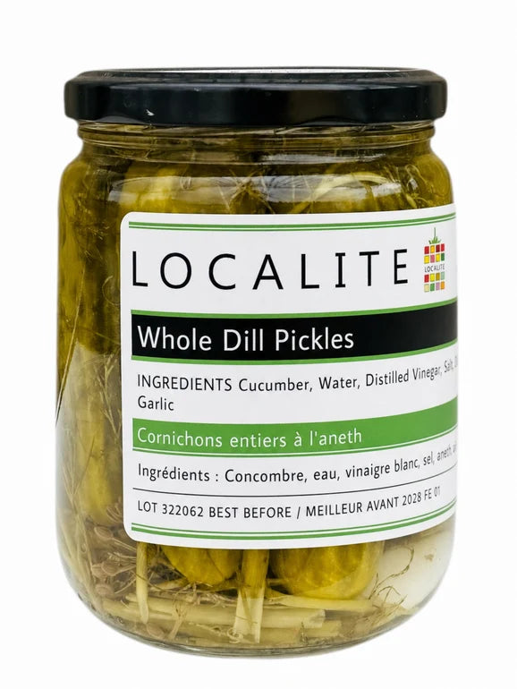 Localite-Whole Dill Pickles 500ml