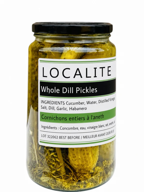 Localite-Whole Dill Pickles 750ml