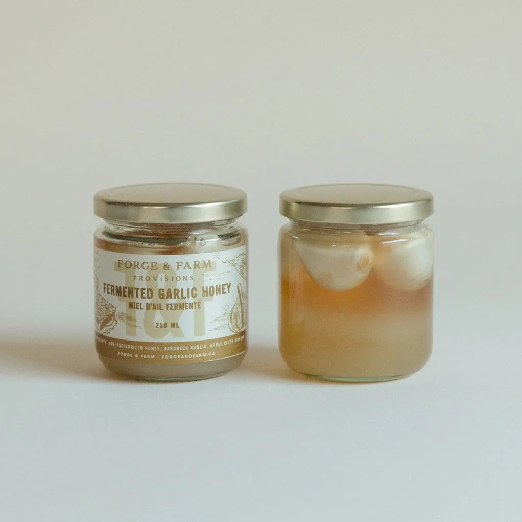 Forge & Farm-Fermented Garlic Honey